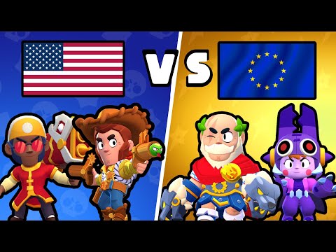 Eu VS Na players in brawl stars (Which is the better region)