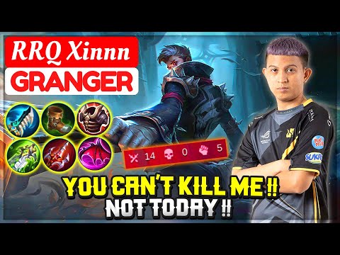 You Can't Kill Me!! Not Today!! [ RRQ Xin Granger ] Xinnn - Mobile Legends