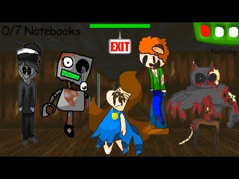 Kubabek's Basics 2 "Burned to the Ground" - Baldi's Basics V1.4.1 Mod