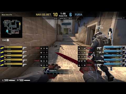 Pov KSCERATO (29/12) CS GO DEMO - MIRAGE - 16 FURIA VS 10 NAVI (ESL Pro League 20/03/2021)