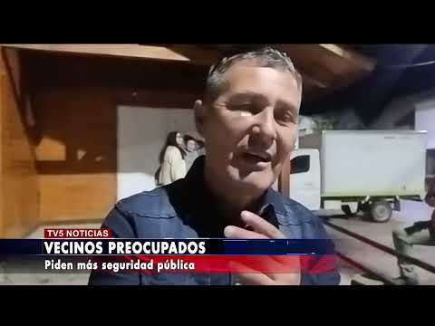 REUNIÓN POR MÁS SEGURIDAD EN VILLA ALEGRE