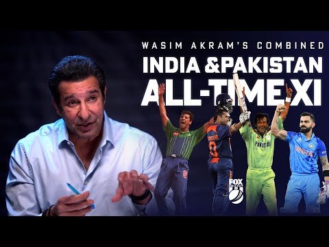 'Nobody is beating this team' - Wasim Akram picks India & Pakistan's All-Time ODI XI I Fox Cricket