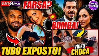 🔴AO VIVO: FARSA DE DAVI BRITO VÊM À TÔNA; ALINE MINEIRO DESATIVA REDES APÓS VAZAR VÍDEO BOMBÁSTICO😱🔥