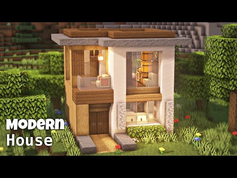 PlatinumThief - Minecraft | How to Build A Small Modern House