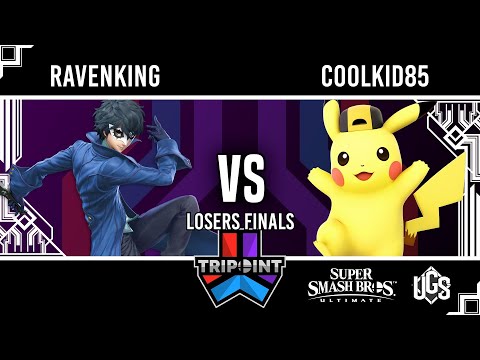 Tripoint Smash 204  -  Losers Finals  -  Ravenking(Joker) Vs. CoolKid85(Pikachu)