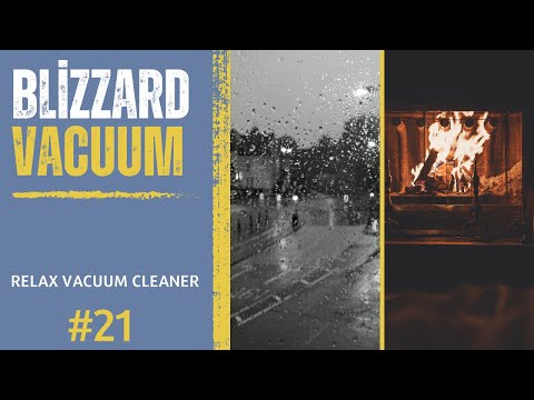SNOWSTORM, BLIZZARD AND VACUUM SOUND TOGETHER! SLEEP WITH PEACE, RELAXATION, RELAXING SOUNDS 2023