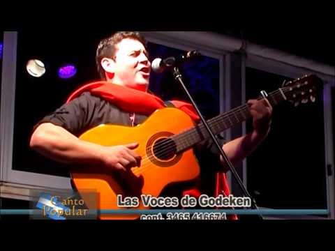 Las Voces de Godeken en Canto Popular