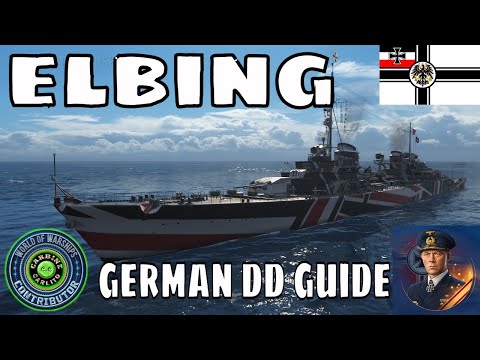 German Destroyers Elbing World of Warships Wows Captain Skills Guide