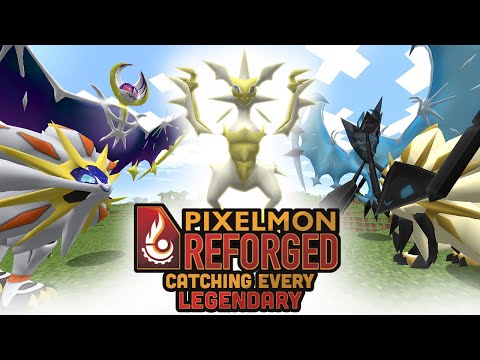 Solgaleo and Lunala fused - Ultra Necrozma! | Pixelmon Reforged Legendary Guide