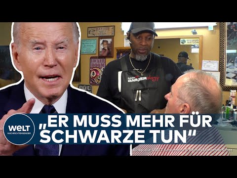 WAHLKAMPF IN DEN USA: Politik der leeren Versprechen? Schwarze US-Bürger enttäuscht von Joe Biden