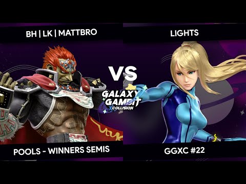GGxC 22 - Lights (Zero Suit Samus) Vs MattBro (Ganondorf, Pyra) - Pools - Winners Semis