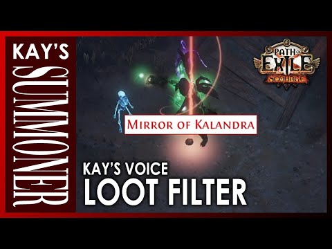 PoE 3.16 Kay's Voice Lootfilter - Demonstration, Install instructions & How to Customise
