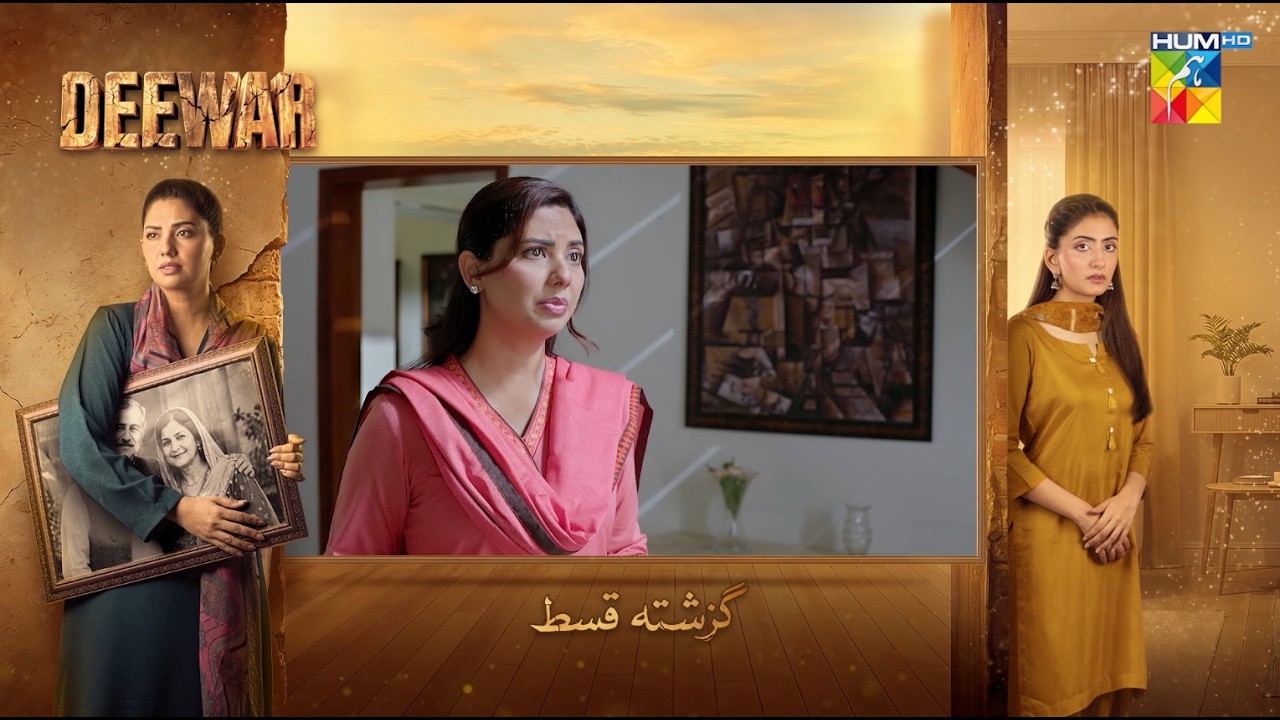 Deewar - Episode 60 Recap - [ Sunita Marshall & Ali Abbas ] HUM TV