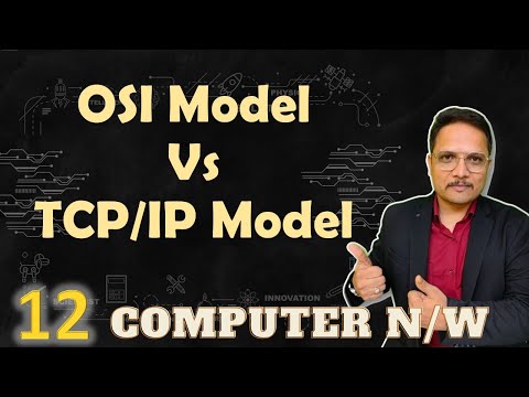 Comparison of OSI Model and TCP IP Model