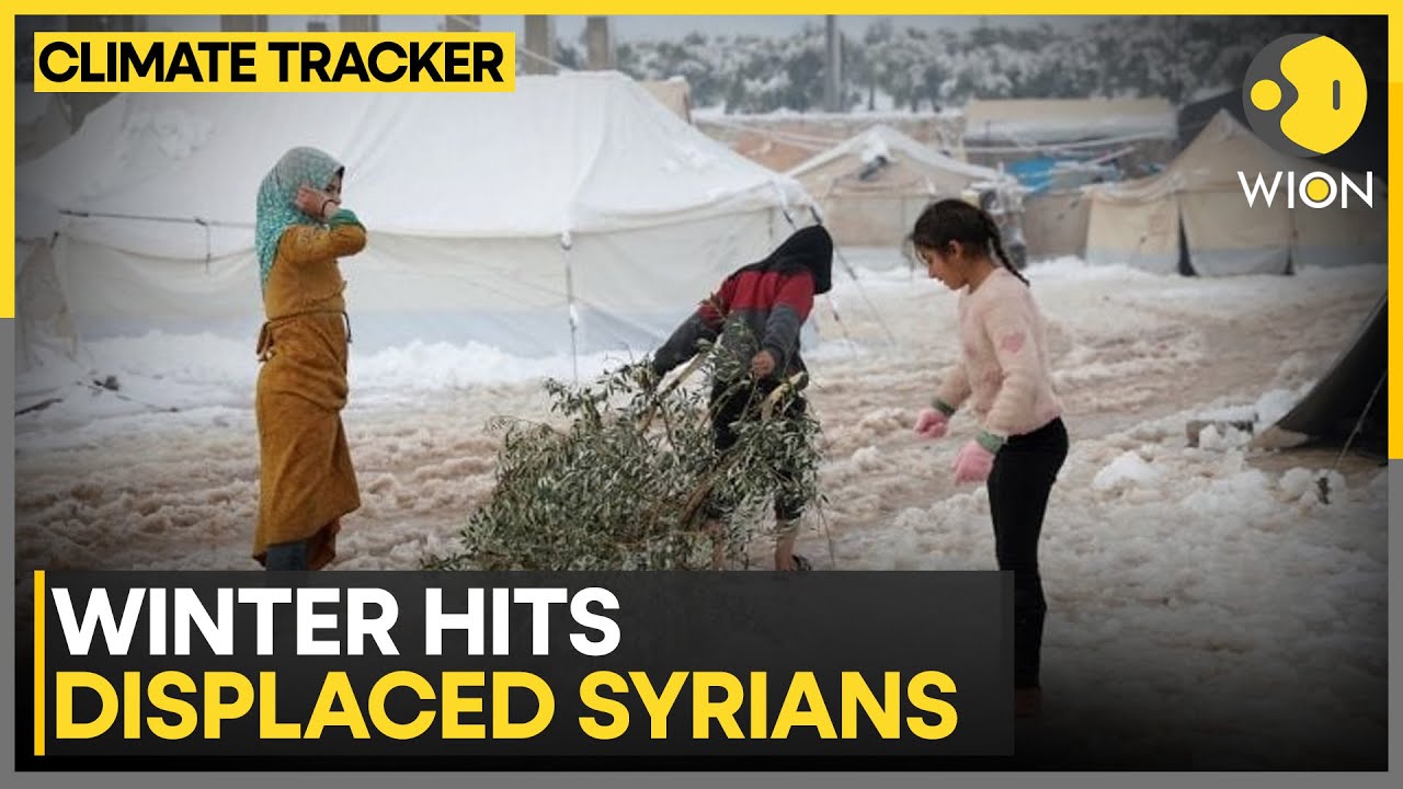 Snow Deepens Crisis For Displaced Syrians Amid Harsh Winter | Wion Climate Tracker