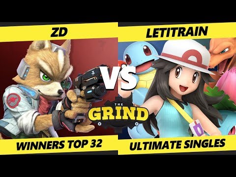 Smash Ultimate Tournament - ZD (Fox)  Vs. Letitrain (Pokemon Trainer) - The Grind 73 SSBU Top 32