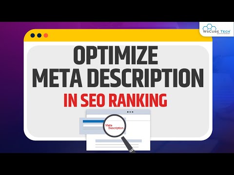Meta Description Optimization How to Write SEO Friendly Meta Description | SEO Tutorial
