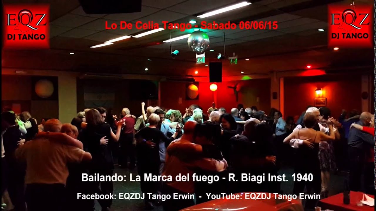 Bailando en Lo De Celia Tango: La marca del fuego - R. Biagi Inst. 1940