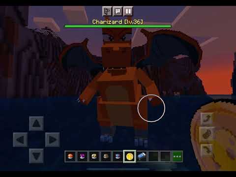 Pokémon Odyssey Minecraft Mod- Charizard looking for Mewtwo