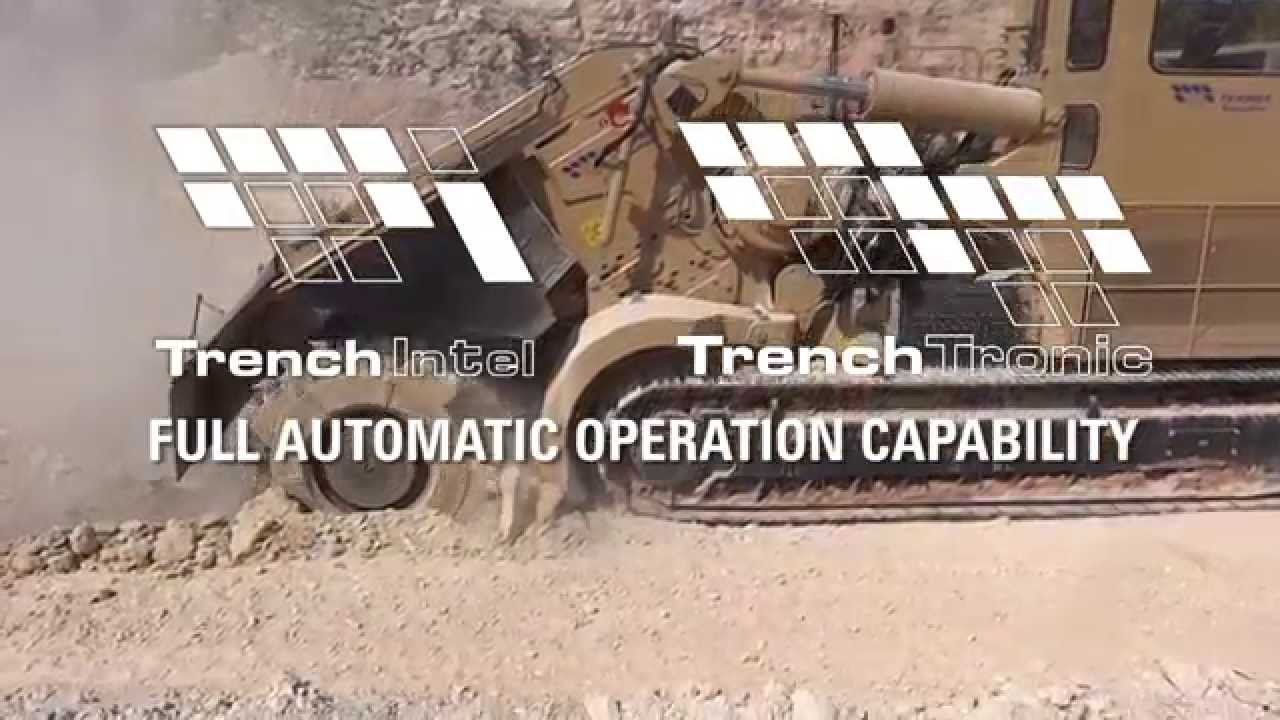 Tesmec TrenchIntel - The 3D GPS for Trenchers and Surface Miners