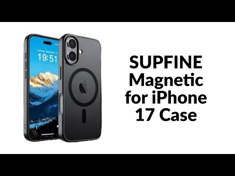 iPhone 17 Pro Supfine Case Military Grade Protection & Camera Control Ready