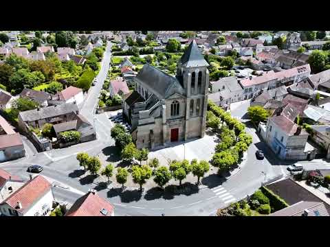 Gouvieux, vue du ciel : ma ville.