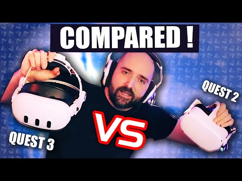 Meta Quest 3 VS Quest 2 - Save Or Go All in ? ┃ visual Quality Review for PC VR