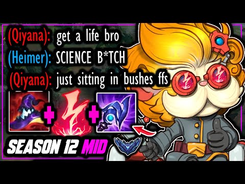 Heimerdinger with Electrocute is the big bomb boss of Season 12 midlane.....