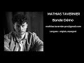 Bande demo Mathias Tavernier