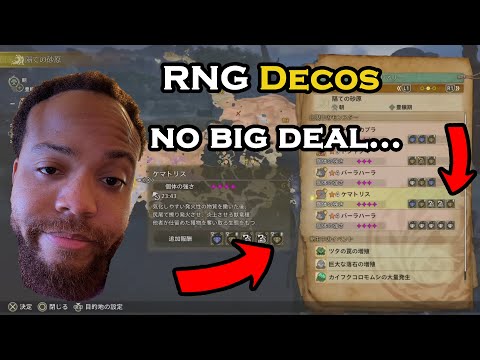 RNG Decos are coming to Monster Hunter Wilds... so what?!