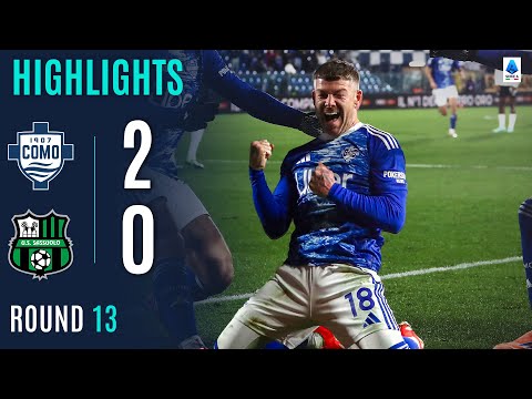 COMO-SASSUOLO 2-0 | HIGHLIGHTS | Three points get Como closer to the top | SERIE A 2025/26