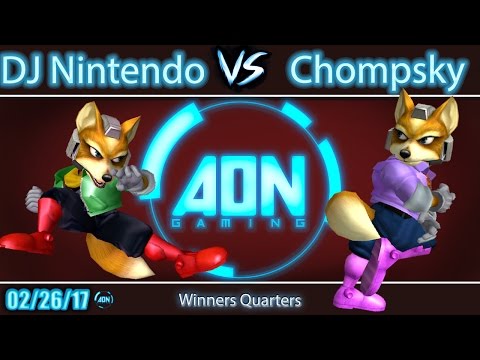 Super AON 2 : DJ Nintendo vs. Chompsky - SSBM Winners Quarters