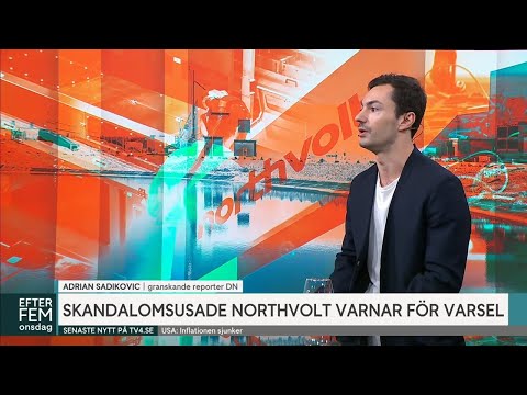Northvolt-krisen: Miljarder av pensionspengar på spel | Efter fem | TV4 & TV4 Play