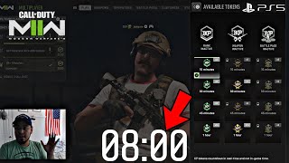 Modern Warfare 2 HOW TO GET CLOCK TIMER FOR DOUBLE XP TOKENS! DOUBLE XP COUNTDOWN in MW2! NEW UPDATE
