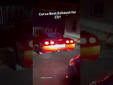 Corsa Exhaust Best For C5?