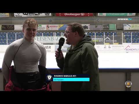 Stimmen zum Spiel EV Füssen vs. EV Lindau (49. Spieltag Saison 2025/26)