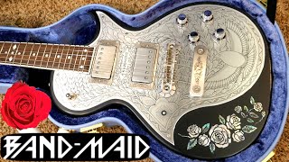 Video thumbnail for What's Under a Zemaitis? | 2021 Flappy Pigeon A24MF-FP BAND-MAID Miku Kobato Signature Review + Demo by The Trogly's Guitar Show
