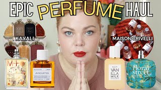 The Most Epic NEW Fragrances Haul! MANY OF KAYALI & MAISON CRIVELLI!!