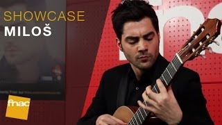 Miloš en showcase à la Fnac Saint-Lazare interprète "Danza del molinero"