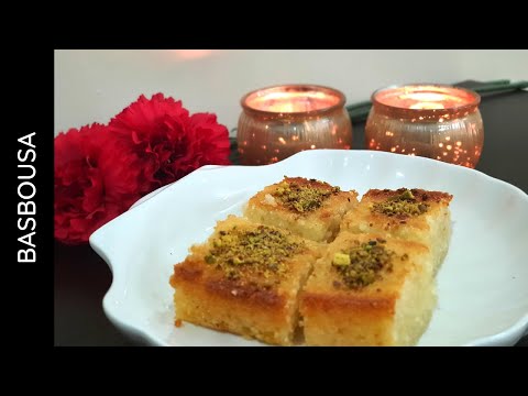 Basbousa - Easy Arabic Cake Recipe