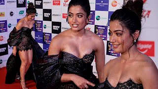 OMG! Rashmika Mandanna Looking Stunning at Zee Cine Awards 2023 | Reaction on Allu Arjun's Pushpa 2