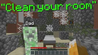 Chores Portrayed By Minecraft...