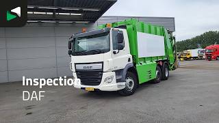 Мусоровоз DAF CF 290 6X2 NL-Truck APK HALLER 20m3 MED XL Steering Axle Automat | Изображение 4 - Autoline