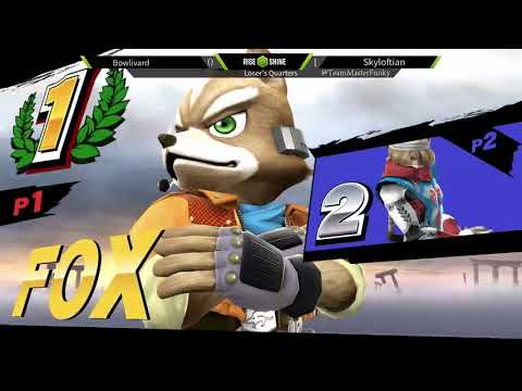 Rise and Shine 2018 Losers Quarters- Bowlivard (Fox, Sheik) vs Skyloftian (Sheik)