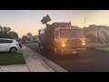 CR&R’s Peterbilt 520 Amrep Elliptical on Sunset Green Waste