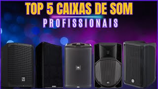 Top 5 Caixas de Som Profissionais para Eventos,Shows e Igrejas. Melhores Amplificadores de Som 2024