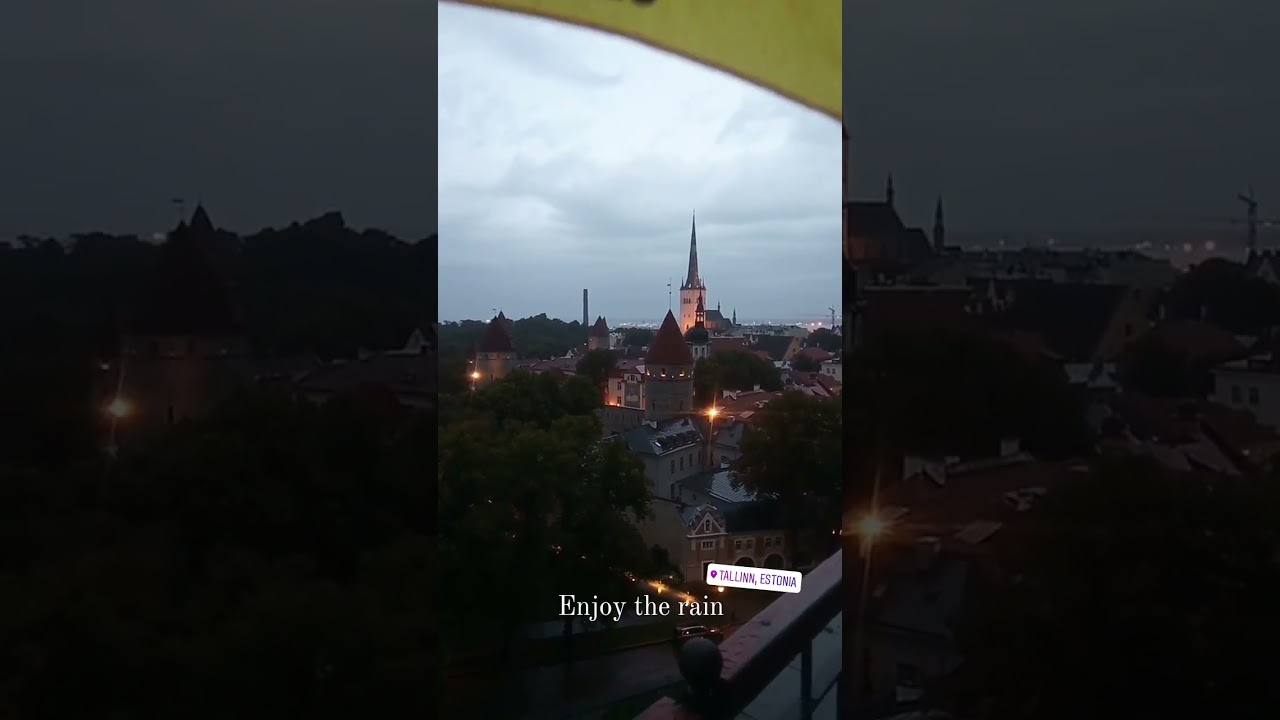 Rainy day in Tallinn, Estonia 🇪🇪