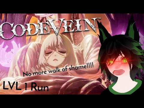 Code Vein - Blind LVL1 Run - DIE SAND WOMAN!!!