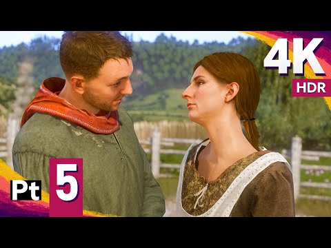 Kingdom Come: Deliverance [4K/60fps HDR] (Hardcore, 100%, All Quests) Part 5 - Woman's Lot