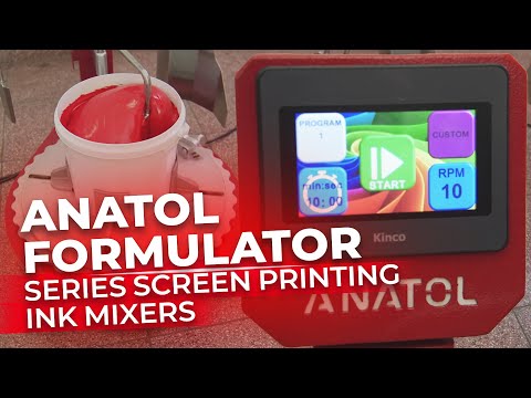 How an Ink Mixer Can Improve Screen Printing Efficiency